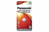 PANASONIC Stříbrooxidové - hodinkové baterie SR-1130EL/1B 1,55V (Blistr 1ks)