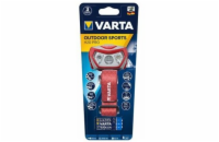 Varta 17650 Outdoor Sports H20 Pro - čelová svítilna, LED, 200lm, vč.3xAAA