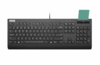 LENOVO klávesnice drátová Smartcard Keyboard II CZ/SK - USB, černá