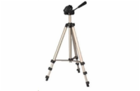 HAMA stativ STAR 75/ pro fotoaparáty a videokamery/ zátěž 0,5kg/ hliník/ béžová