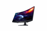 DELL S3422DWG/ 34" curved/ 21:9/ 3440 x 1440/ WQHD/ 3000:1/ 1ms/ VA/ DP/ 2xHDMI/ 4xUSB/ 3Y Basic on-site