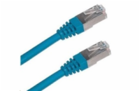 XtendLan PK_6ASFTP005blue Cat 6A, SFTP 0,5m, modrý XtendLan Patch kabel Cat 6A SFTP LSFRZH 0,5m - modrý