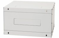 19"rozvaděč jednodíl.12U/400mm FLAT-PACK plech.dv.