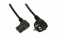 Akyga PC napájecí kabel 3m/250V/PVC/černá