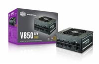 Cooler Master zdroj V850 SFX, 92mm, 80+ Gold, Plně modulární, SFX 3.42