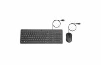 HP 150 Wired Mouse and Keyboard Combination - drátová klávesnice a myš