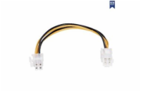 AKYGA Adapter with Cable AK-CA-78 Extension P4 f P4 m 23cm AK-CA-78 Akyga prodlužovací kabel/aP4 4-pin 23 cm/15cm