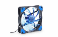 AKY AW-12C-BL System fan 15 LED blue Molex / 3-pin 120x120 mm