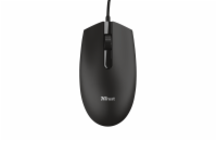 TRUST BASI/Kancelářská/Optická/1 200 DPI/Drátová USB/Černá