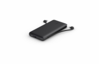 Belkin USB-C Power Delivery PowerBanka, 10000mAh, s integrovanými kabely, černá