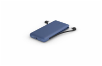 Belkin USB-C Power Delivery PowerBanka, 10000mAh, s integrovanými kabely, půlnoční modrá