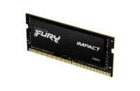 Kingston FURY Impact/SO-DIMM DDR4/16GB/2666MHz/CL16/1x16GB/Black