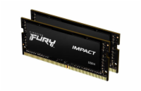 Kingston KF426S16IBK2/32 Kingston FURY Impact/SO-DIMM DDR4/32GB/2666MHz/CL16/2x16GB/Black