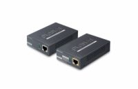 Planet LRP-101U-KIT Planet LRP-101U-KIT, UTP PoE extender 10/100Base-TX, IEEE802.3at-30W,EFT+ESD, dosah 500m, -20 až 70°C