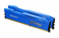 Kingston KF316C10BK2/8 Kingston Fury Beast DIMM DDR3 8GB 1600MHz modrá
