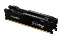 Kingston FURY Beast/DDR3/16GB/1600MHz/CL10/2x8GB/Black