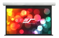 ELITE SCREENS plátno elektrické motorové 180" (457,2 cm)/ 16:9/ 224,3 x 398,5 cm/ case bílý/ 6" drop/ Fiber Glass