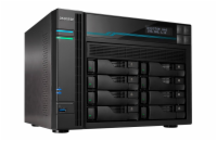 Asustor NAS AS6508T / 8x 2,5"/3,5" SATA III, 2x M.2/ Intel ATOM C3538 2.1 GHz/ 8GB/ 2x 10 GbE + 2x 2.5 GbE/ 2x USB 3.2