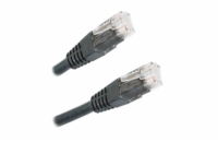 XtendLan Patch kabel Cat 6 UTP 3m - černý