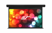 ELITE SCREENS plátno elektrické motorové 120" (305 cm)/ 16:9/149,6 x 265,7 cm/hliníkový case černý/20" drop/Fiber Glass