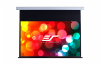 ELITE SCREENS plátno elektrické motorové 84" (213,4 cm)/ 16:9/ 104,6 x 185,9 cm/ case bílý/ 12" drop/ Fiber Glass