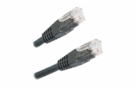 XtendLan patch kabel Cat6, UTP - 2m, černý