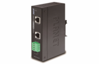 Planet IPOE-162S, PoE splitter, IEEE802.3at, výstup 12V/24V DC, DIN, IP30, -40~75 st.C