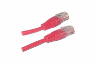 XtendLan PK_5UTP010red Cat 5e, UTP 1m, červený XtendLan Patch kabel Cat 5e UTP 1m - červený