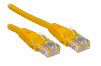XtendLan Patch kabel Cat 6 UTP 3m - žlutý