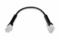 Ubiquiti UniFi Ethernet Patch Kabel - délka 0,22m, Cat6, černý