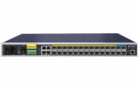 Planet IGS-6325-20S4C4X průmyslový L3 switch, 4x1Gb, 10x1Gb + 4x2.5Gb SFP, 4x10Gb SFP+, 48-56VDC,-40~75°C, IP30, fanless