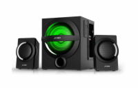 FENDA F&D repro A140X/ 2.1/ 37W/ černé/ BT4.0/ FM rádio/ USB přehrávání/ dálkové ovládání