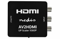 NEDIS převodník smíšeného videa na HDMI/ 3x RCA/ černý