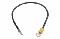 Solarmi propojovací DC kabel, 30cm, očko M8 - dutinka