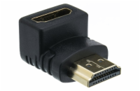 XtendLan Spojka HDMI (M) s HDMI (F), pravoúhlá