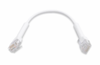 Ubiquiti UniFi Ethernet Patch Kabel - délka 0,22m, Cat6, bílý