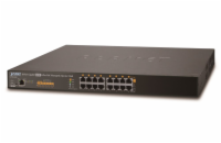 Planet UPOE-800G Ultra PoE+ injektor, 8 portů, Gigabit, 802.3bt <400W (90W/port), scheduler+watchdog