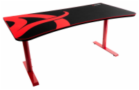 Arozzi Arena černý / červený AROZZI herní stůl ARENA Gaming Desk/ černočervený