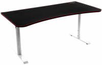 AROZZI herní stůl ARENA Gaming Desk/ černobílý