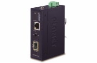 Planet IGT-815AT konvertor 1x 100/1000Base-T,1x SFP 100/1000-X, ESD+EFT, IP30, -40 až 75°C, malý rozměr