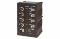 Planet ISW-800T-M12 vodotěsný průmyslový switch, 8x 10/100Mbps M12, ESD, DIN, IP67, -40~75°C, 12-48VDC