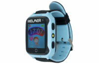 HELMER dětské hodinky LK 707 s GPS lokátorem/ dotykový display/ IP54/ micro SIM/ kompatibilní s Android a iOS/ modré