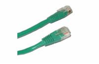 XtendLan Patch kabel Cat 6 UTP 1m - zelený