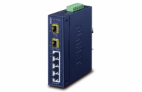 Planet IGS-620TF Průmyslový Switch 4x 10/100/1000Base-T, 2x 100/1G/2.5GBase-X SFP, -40~+75°C