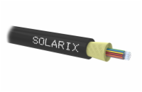 Solarix optický kabel DROP1000 24vl 9/125 4,0mm LS0H Eca černý - 1m SXKO-DROP-24-OS-LS0H