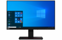 Lenovo LCD T24t-20 Touch Wide 23,8" AIT/16:9/1920x1080/300cd/m2/1000:1/6ms/USB-C/HDMI/DP/USB Hub/Tilt/Lift