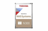Toshiba N300 NAS Systems 6TB, HDWG460EZSTA TOSHIBA HDD N300 NAS 6TB, SATA III, 7200 rpm, 256MB cache, 3,5", RETAIL