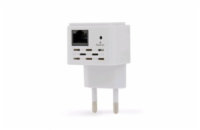 GEMBIRD Wi-Fi repeater 300 Mbps white