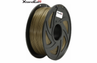 XtendLAN PETG filament 1,75mm bronzové barvy 1kg