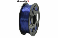 XtendLAN PETG filament 1,75mm průhledný modrý 1kg